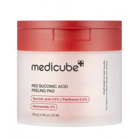 MEDICUBE Red Succinic Acid Peeling Pad 70ea